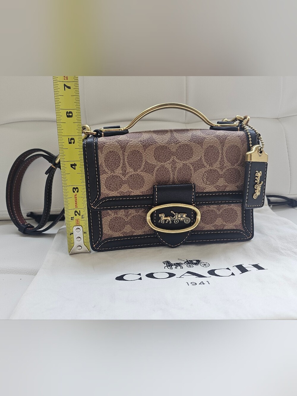 Authentic Coach Riley 18 1941 Colletion Bag - Picture 15 of 16